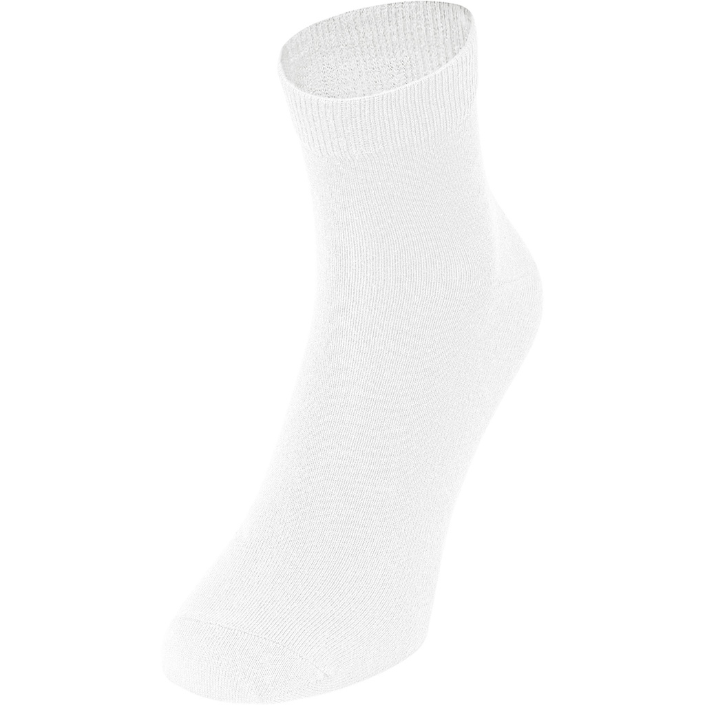 JAKO Chaussettes de loisir courtes - 3-pack blanc Unisexe