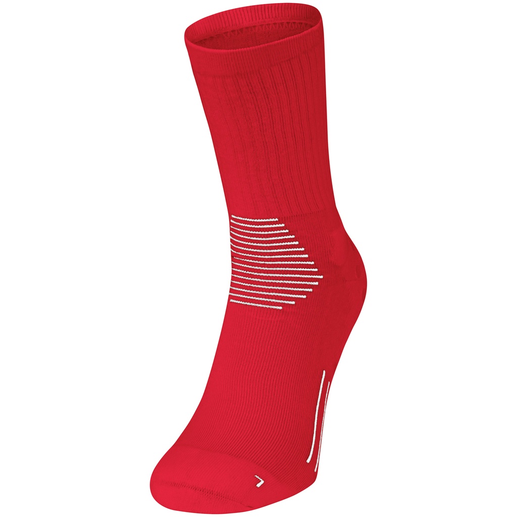 JAKO Chaussettes antidérapantes Comfort rouge Unisexe
