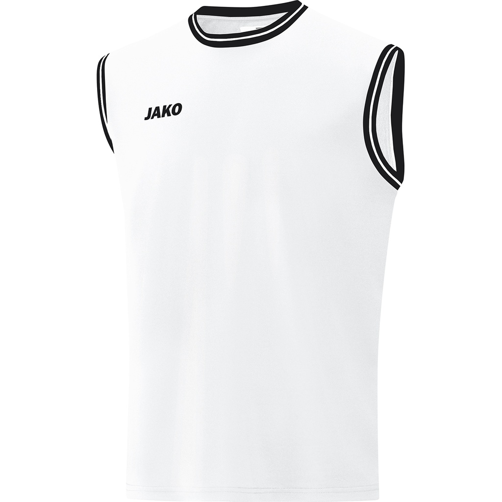 JAKO Maillot Center 2.0 blanc/noir Enfants