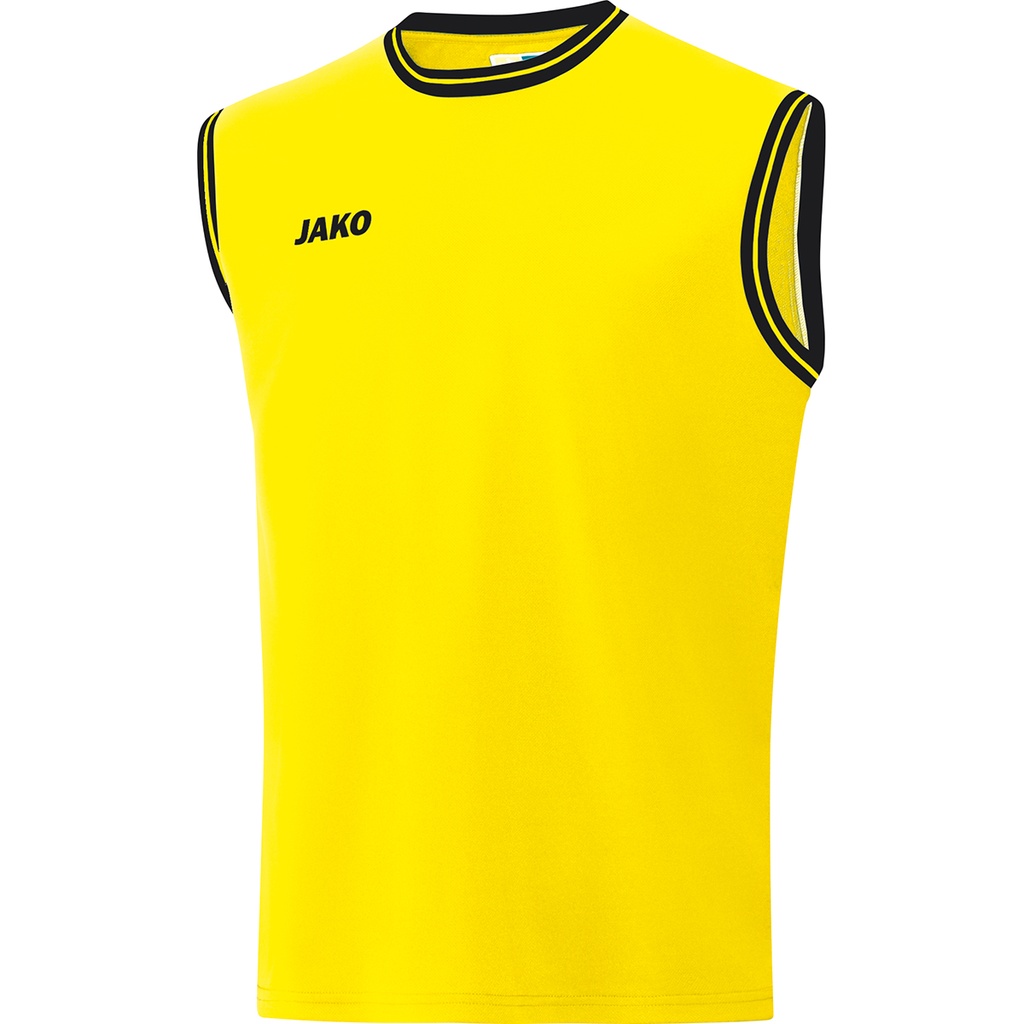 JAKO Maillot Center 2.0 citron/noir Enfants