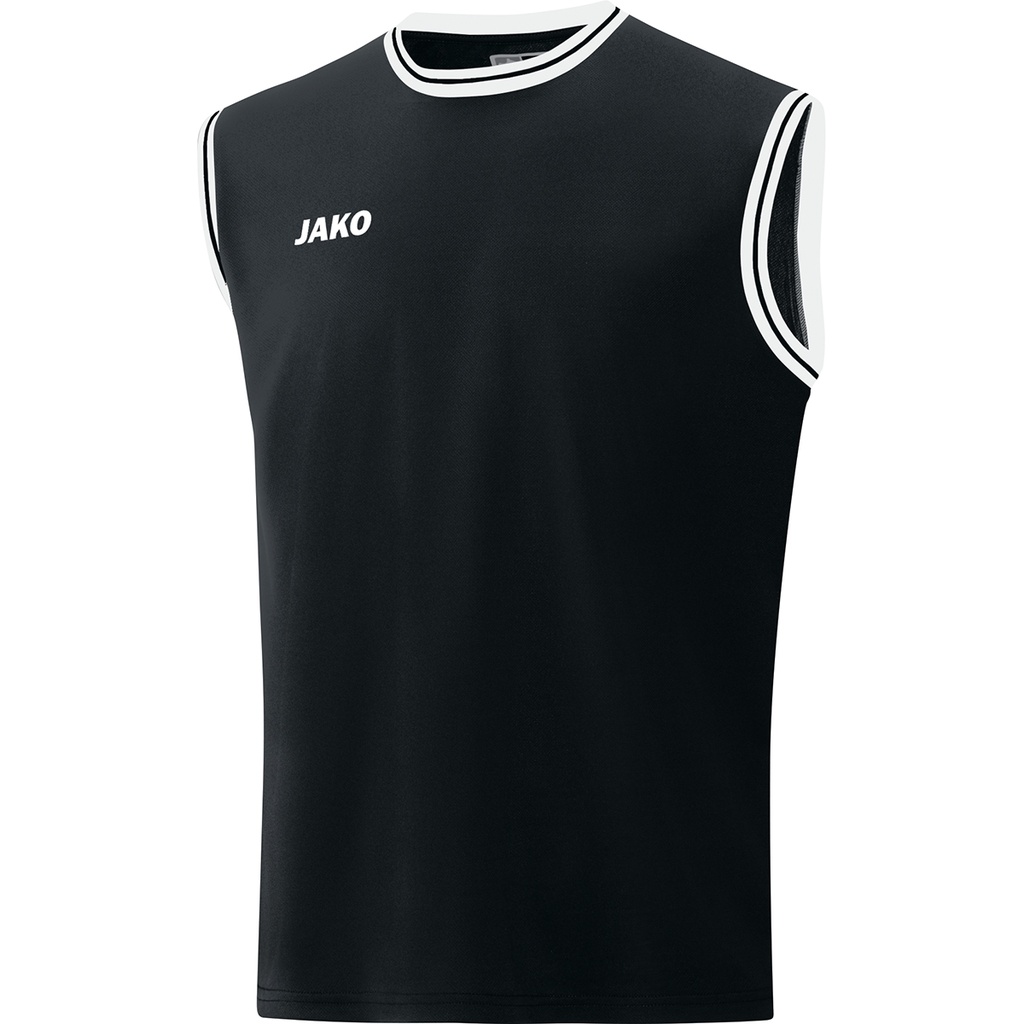 JAKO Maillot Center 2.0 noir/blanc Enfants