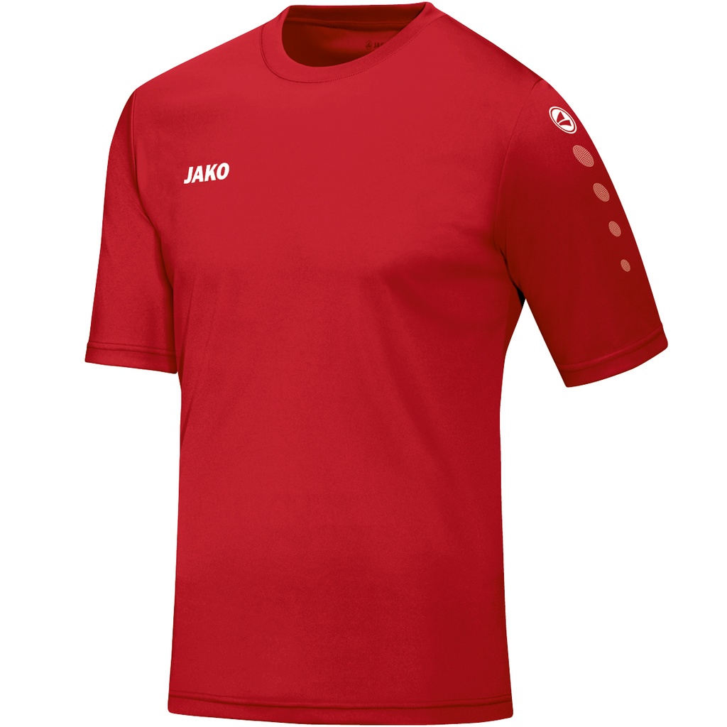 JAKO Maillot Team MC rouge sport Enfants