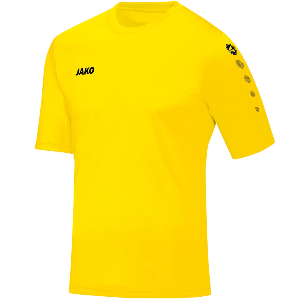 JAKO Maillot Team MC citron Enfants