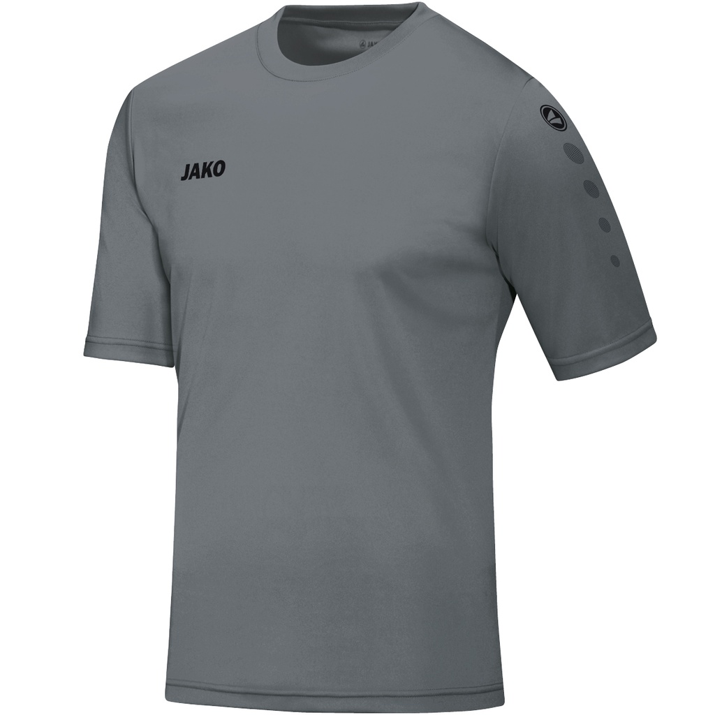JAKO Maillot Team MC gris pierre Unisexe