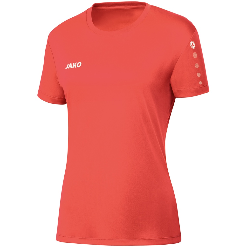 JAKO Maillot Team MC femmes corail Femmes