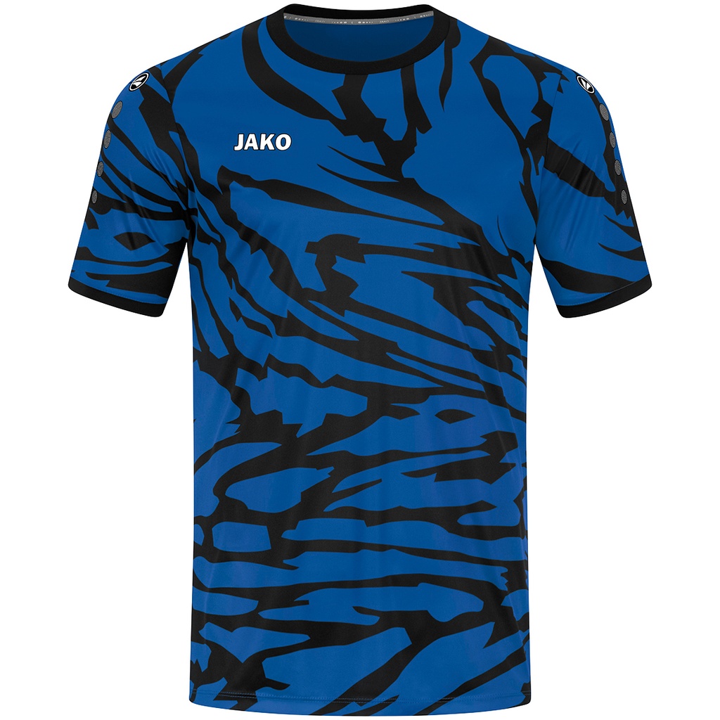 JAKO Maillot Animal MC royal sport/noir Unisexe