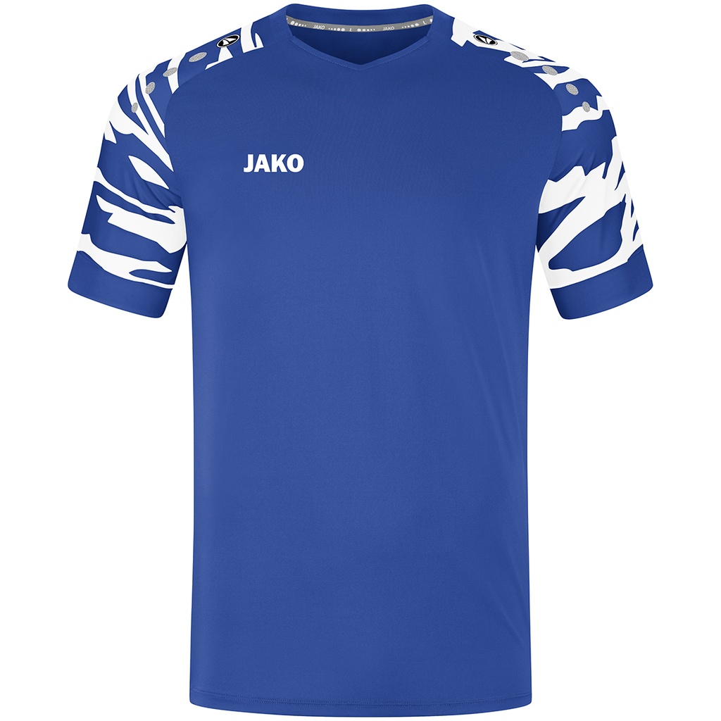 JAKO Maillot Wild MC royal sport/blanc Unisexe