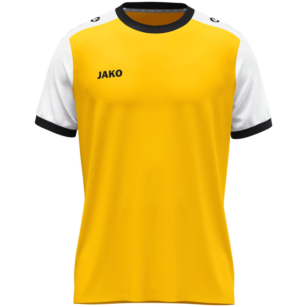 JAKO Maillot Dynamic MC jaune/blanc/noir Enfants