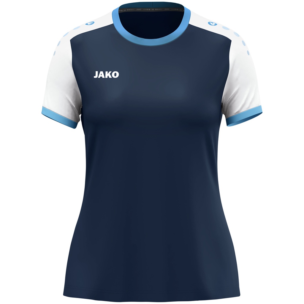 JAKO Maillot Dynamic MC femmes marine/blanc/bleu ciel Femmes