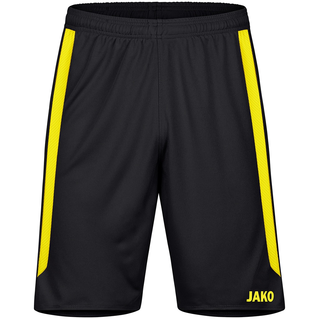 JAKO Short Power noir/citron Enfants