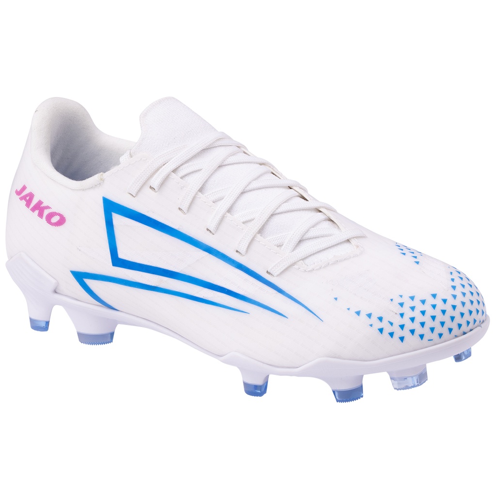 [5554-667-28] JAKO RS89 Academy FG/AG blanc/rhodamine red/bleu Unisexe (28)