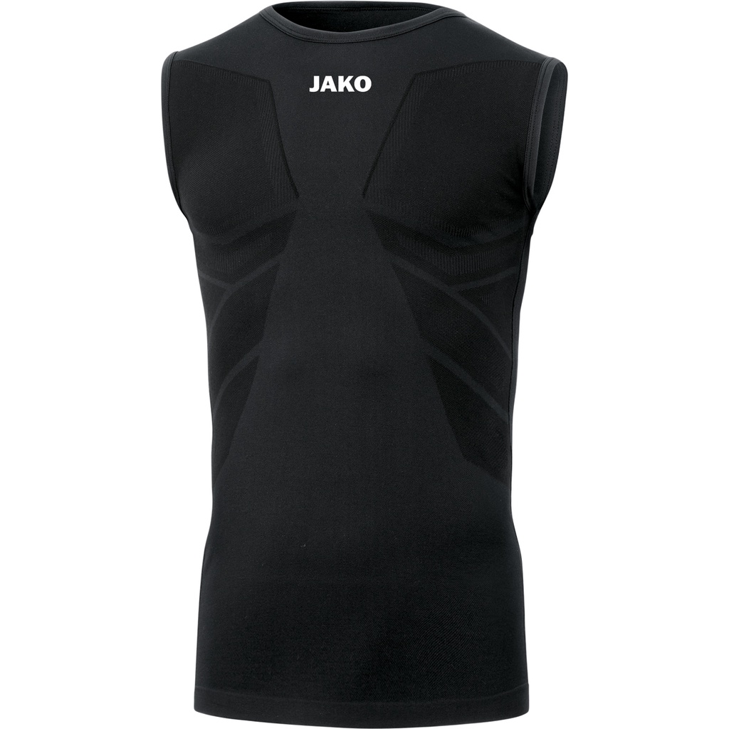 [6055-08-S] JAKO Débardeur Comfort 2.0 noir Unisexe (S)