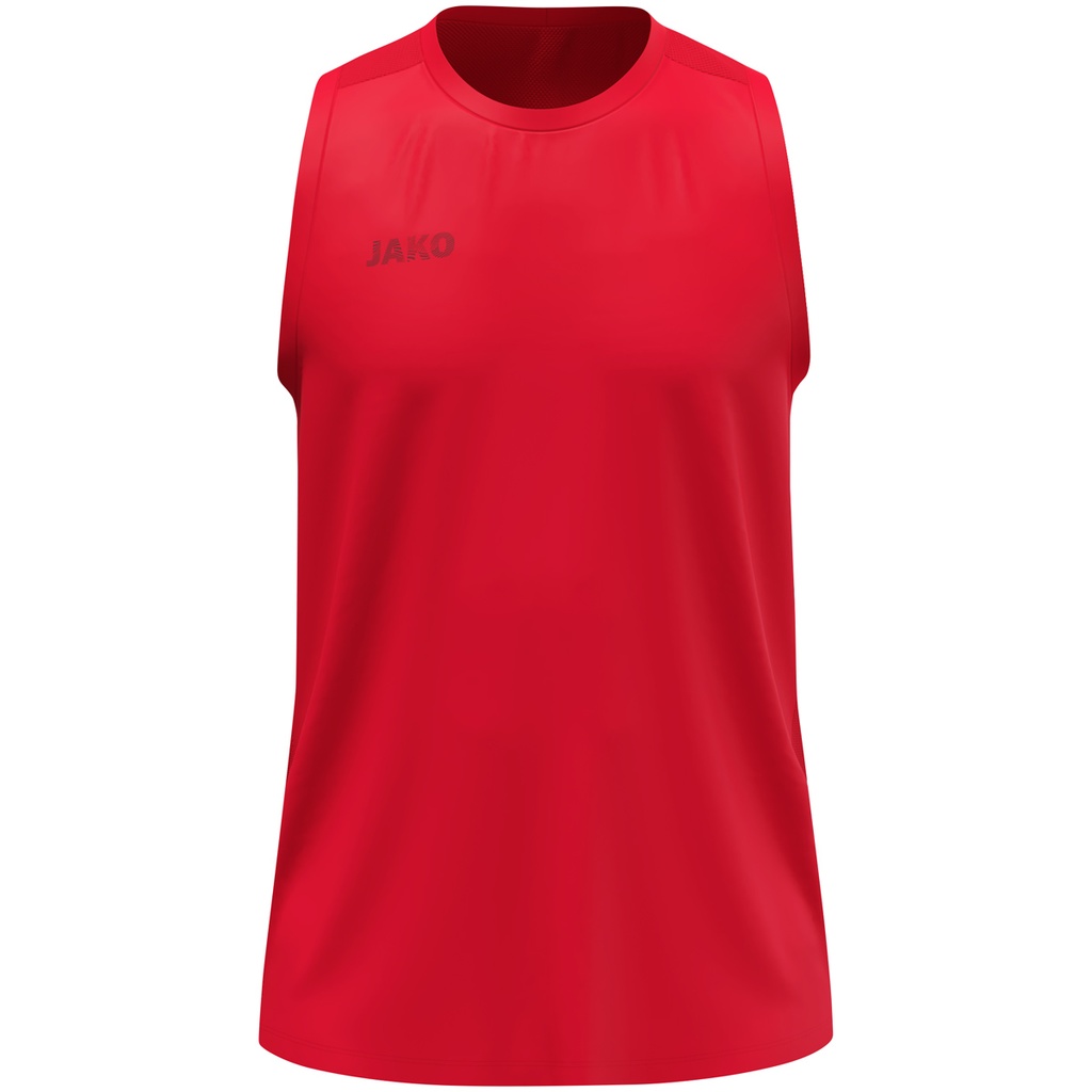 JAKO Débardeur Light Flow rouge Unisexe