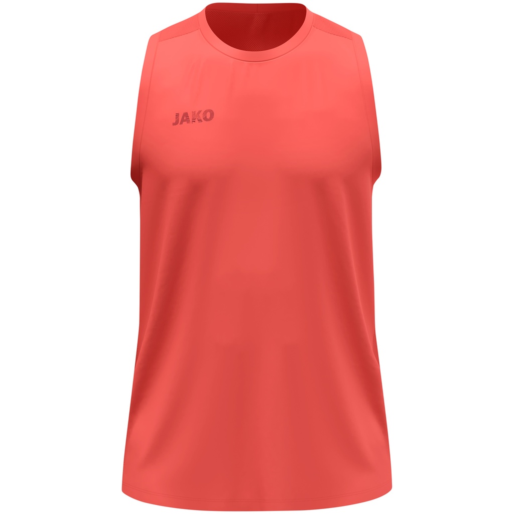 JAKO Débardeur Light Flow corail Unisexe