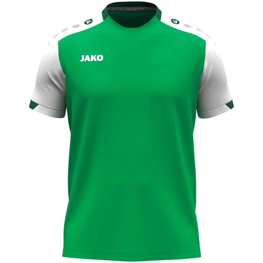 JAKO T-shirt Dynamic vert/blanc/vert foncé Unisexe