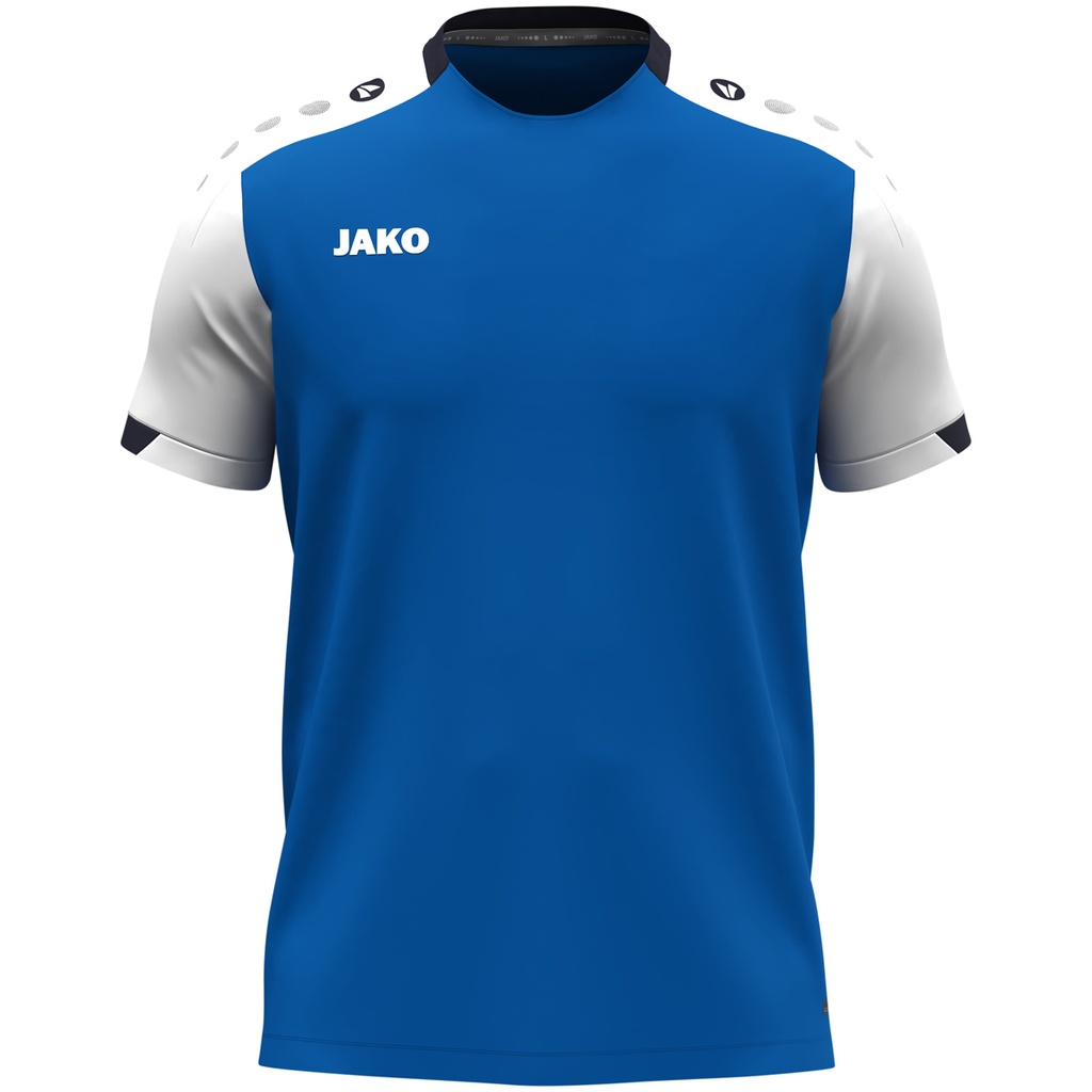 JAKO T-shirt Dynamic royal/blanc/marine Unisexe