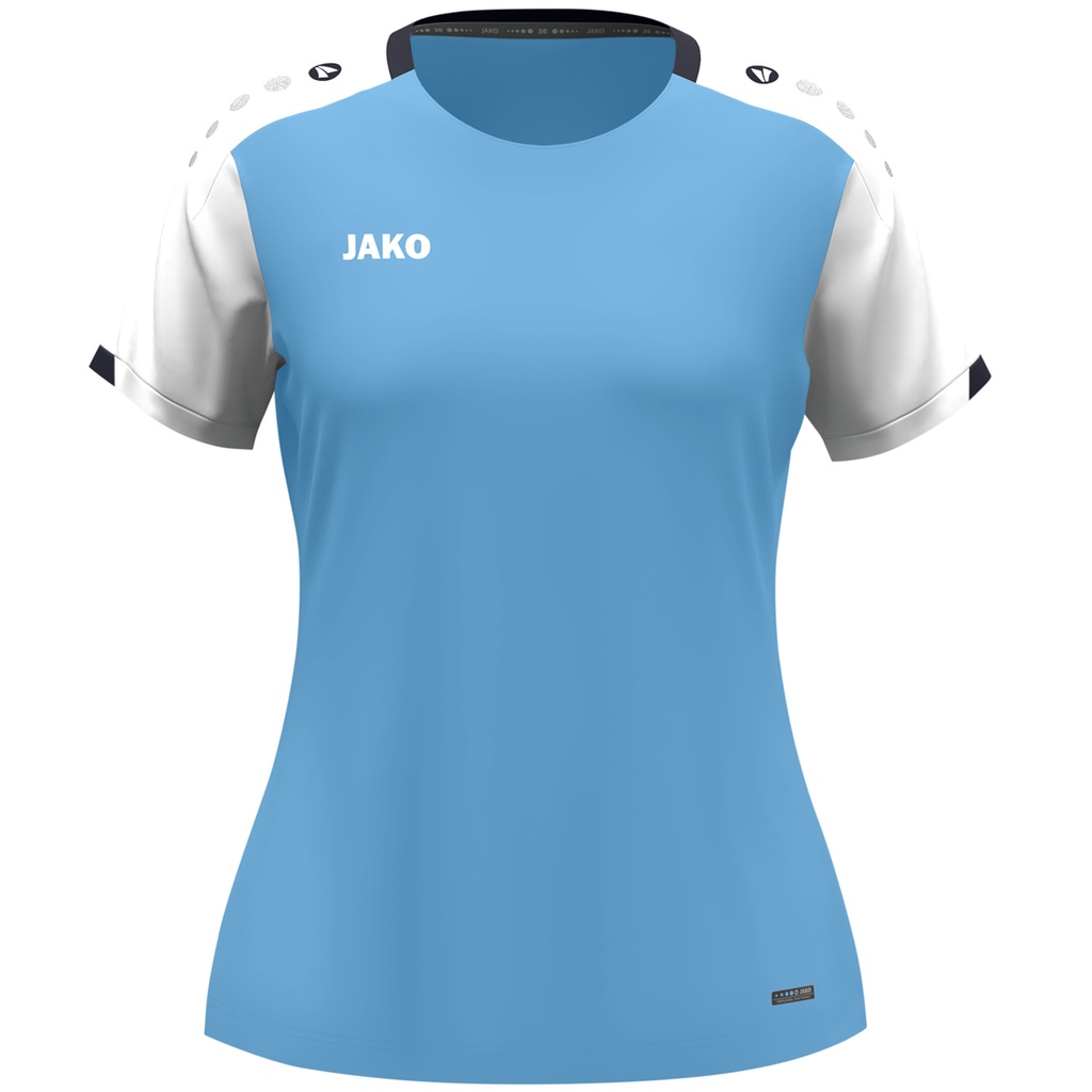 JAKO T-shirt Dynamic femmes bleu ciel/blanc/marine Femmes
