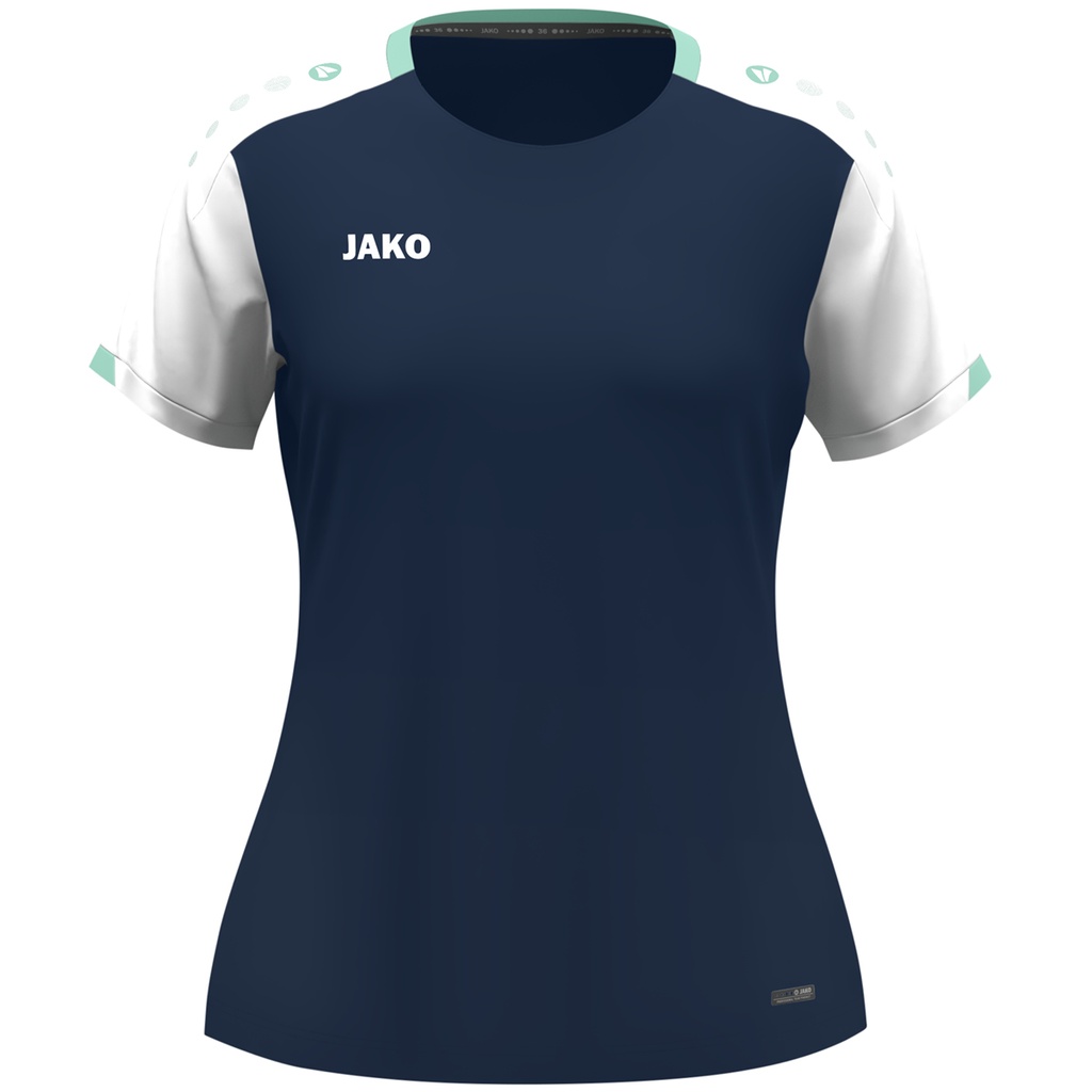 JAKO T-shirt Dynamic femmes marine/blanc/menthe Femmes