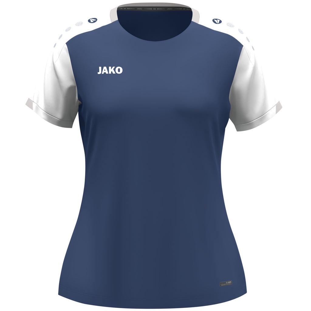 JAKO T-shirt Dynamic femmes bleu nuit/blanc/gris clair Femmes