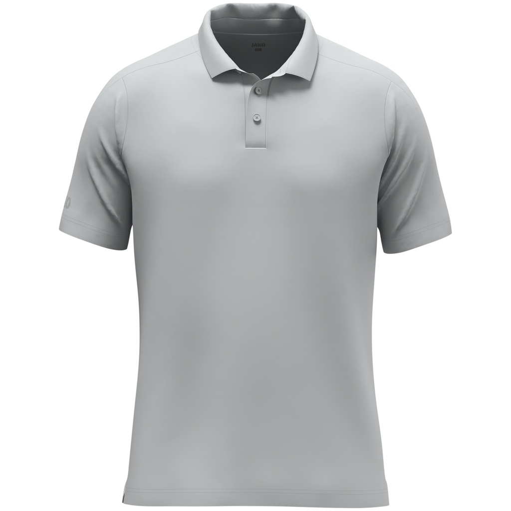 [6305-522-S] JAKO Polo Uni gris clair Unisexe (S)