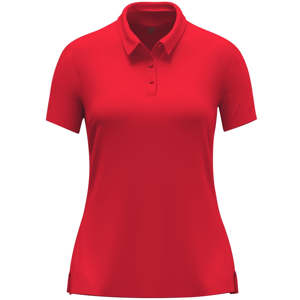 JAKO Polo Uni femmes rouge Femmes