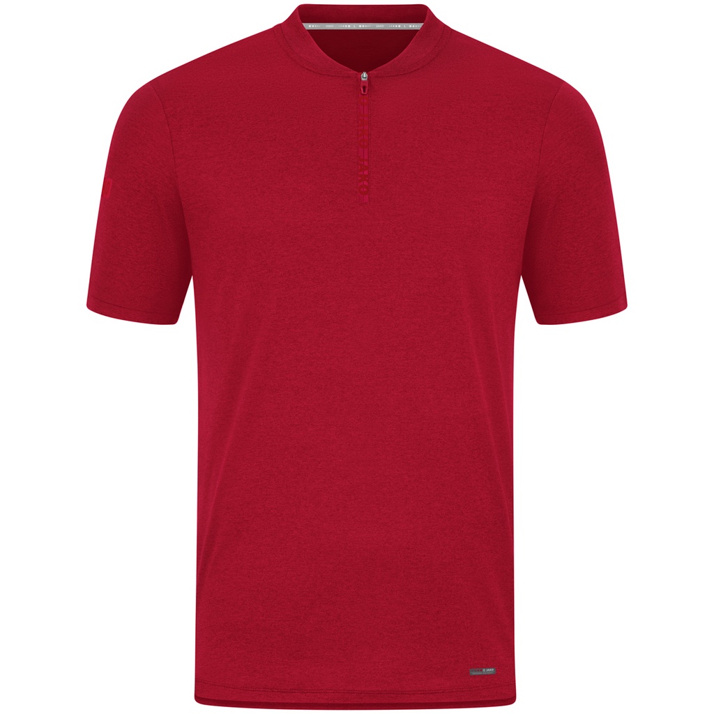 JAKO Polo Pro Casual rouge chili Unisexe