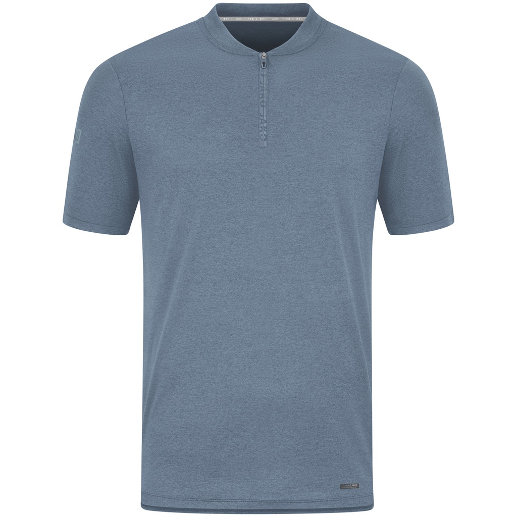JAKO Polo Pro Casual bleu fumé Femmes