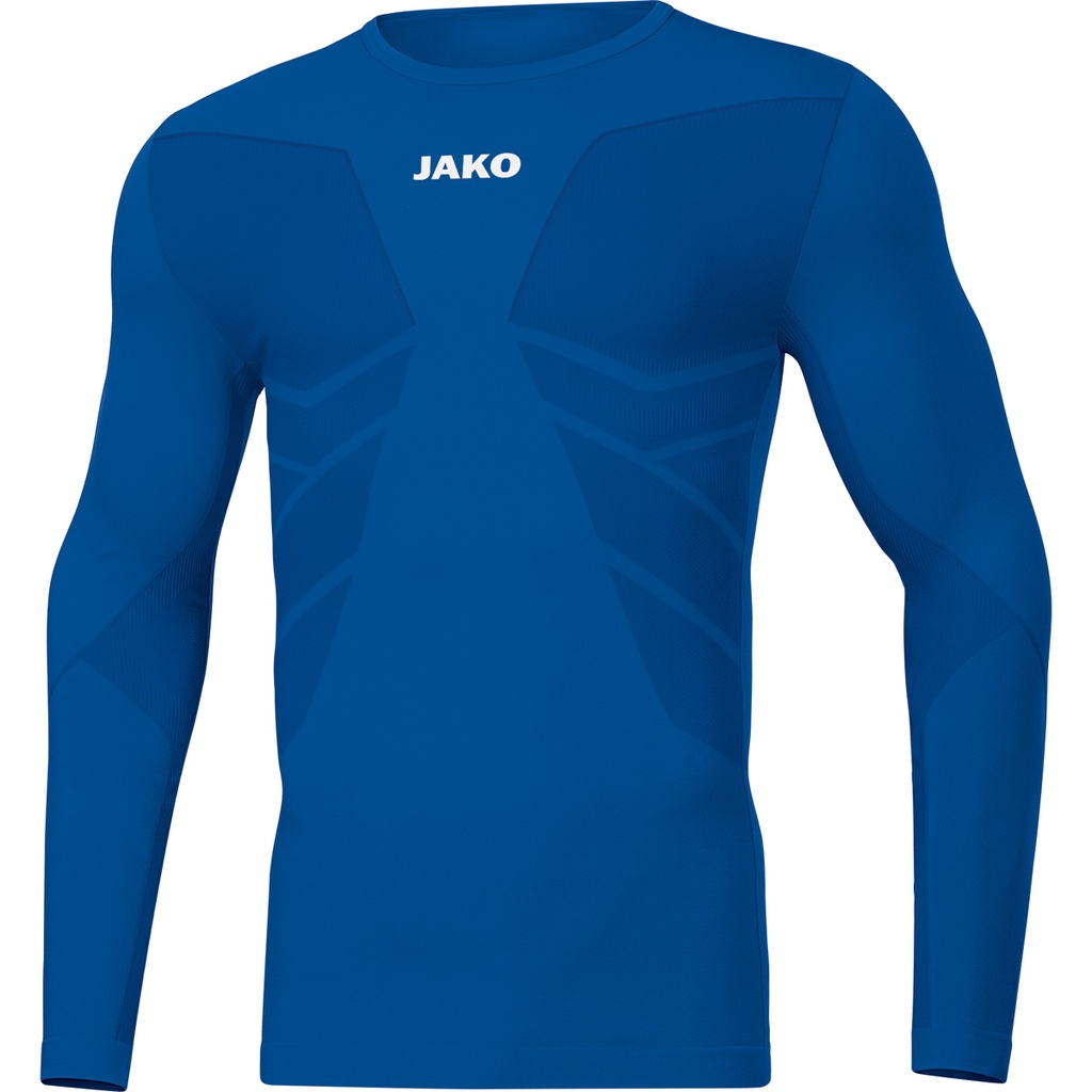 [6455-04-S] JAKO Maillot Comfort 2.0 ML royal sport Unisexe (S)