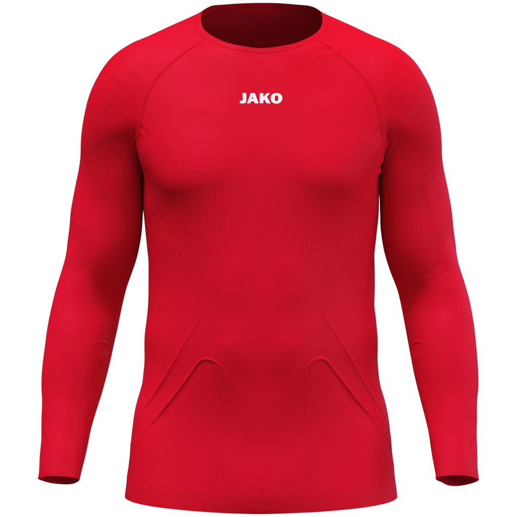 JAKO Maillot léger ML rouge Enfants