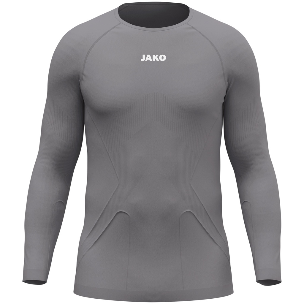 JAKO Maillot léger ML gris Unisexe