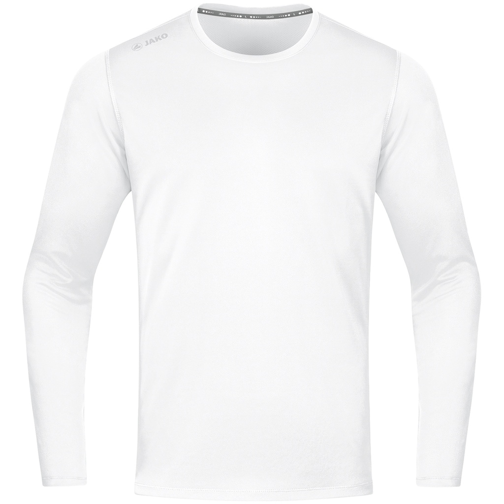 JAKO Maillot Run 2.0 ML blanc Unisexe