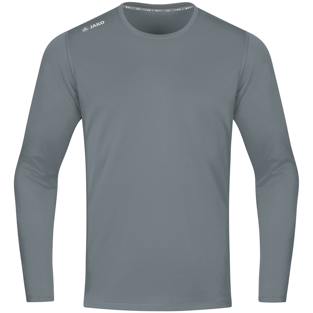 JAKO Maillot Run 2.0 ML gris pierre Unisexe