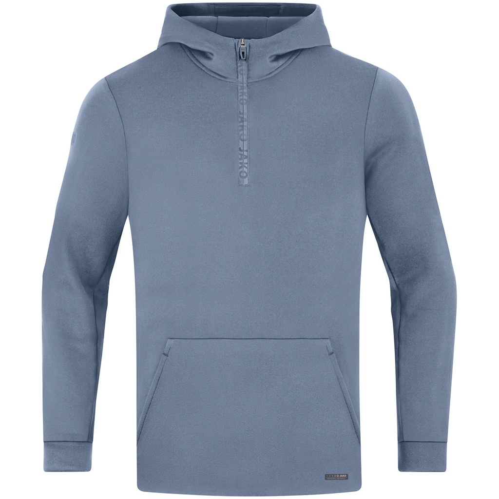 JAKO Zip hoodie Pro Casual bleu fumé Unisexe