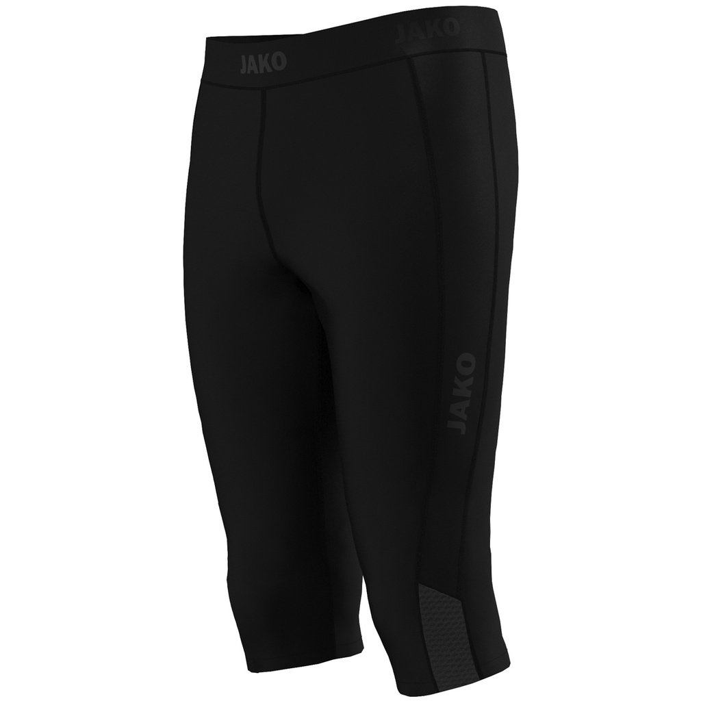 [6776-800-S] JAKO Legging 3/4 Power noir Unisexe (S)