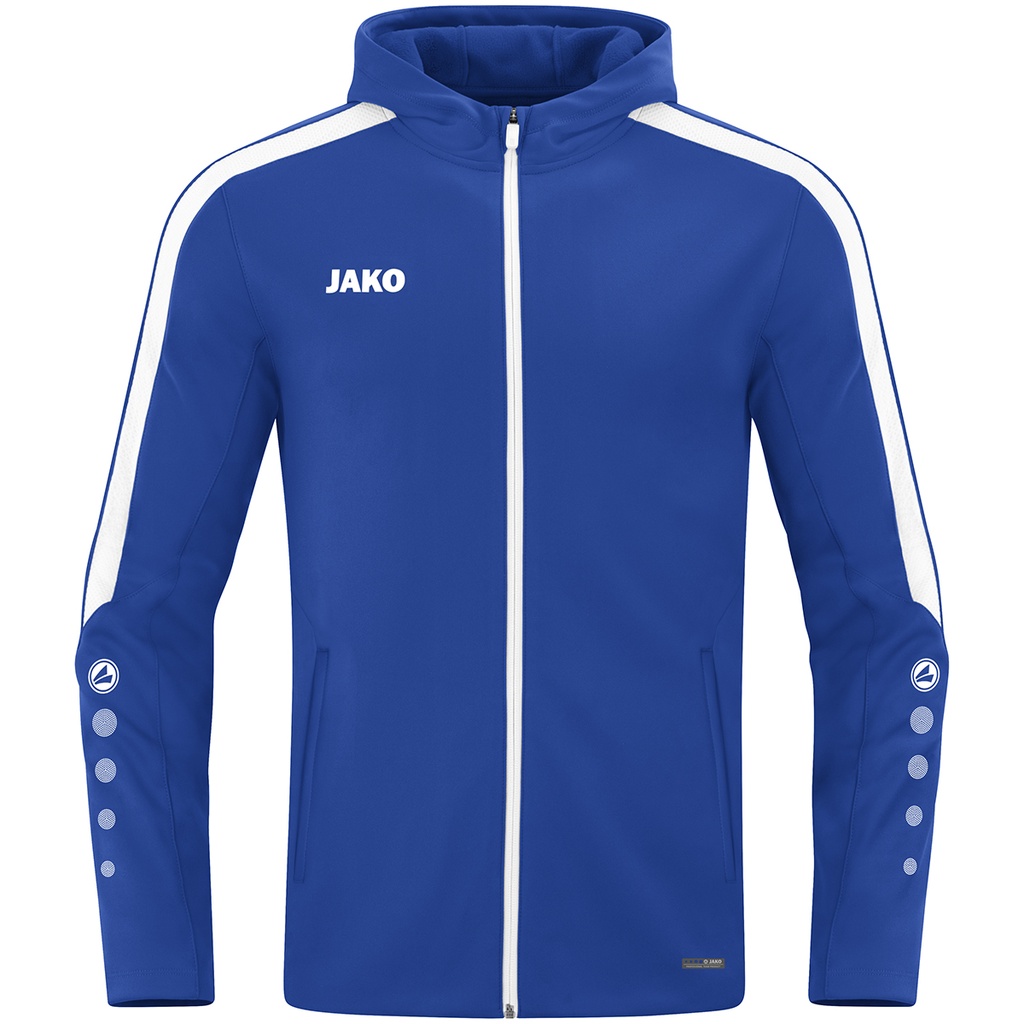 JAKO Veste à capuche Power royal Unisexe