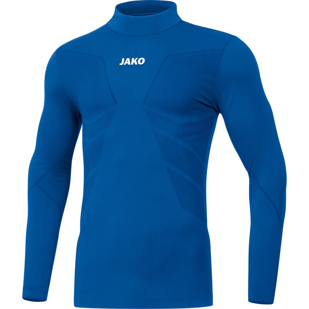 JAKO Maillot à col montant Comfort 2.0 royal sport Unisexe