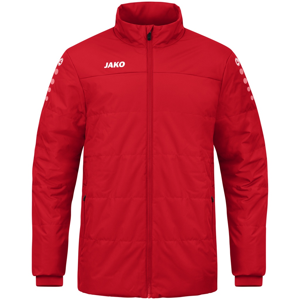 JAKO Veste coach Team rouge Unisexe