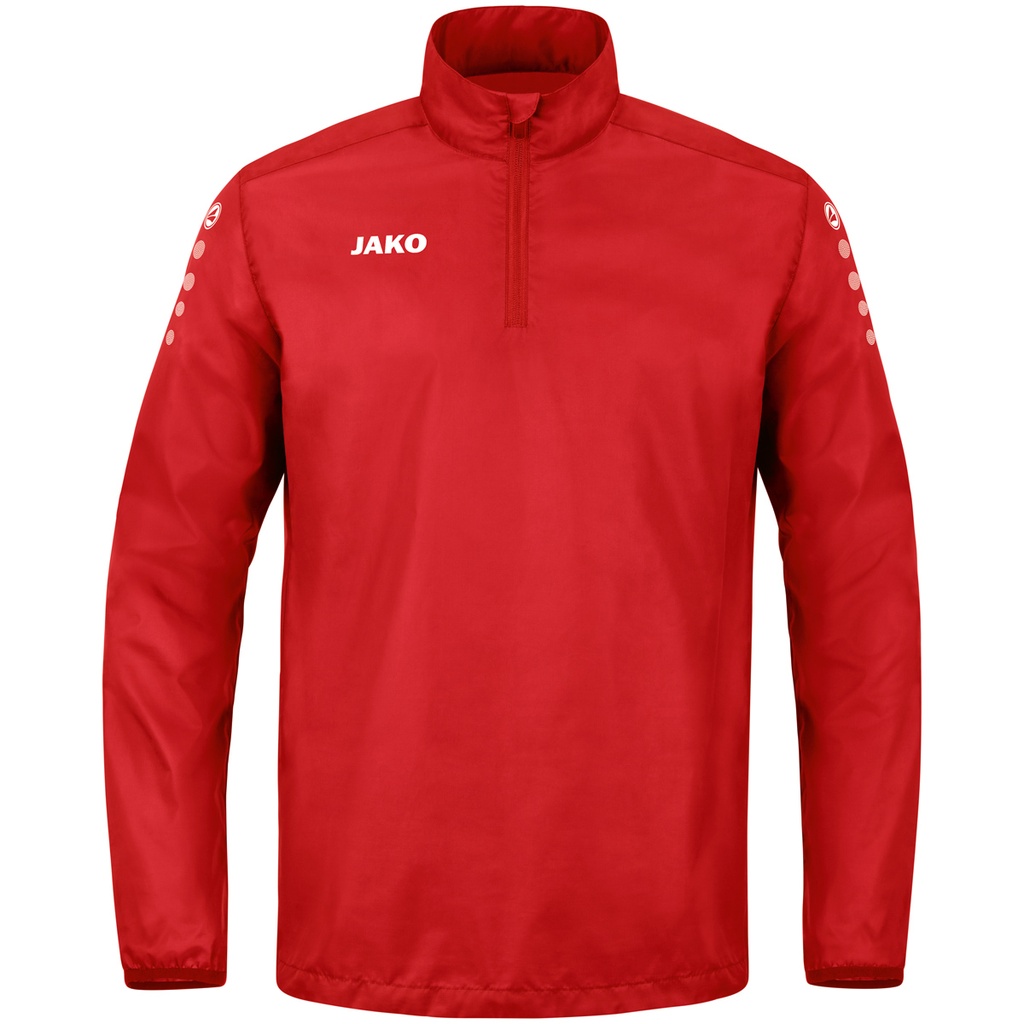 JAKO Coupe vent 1/2 zip Team rouge Enfants