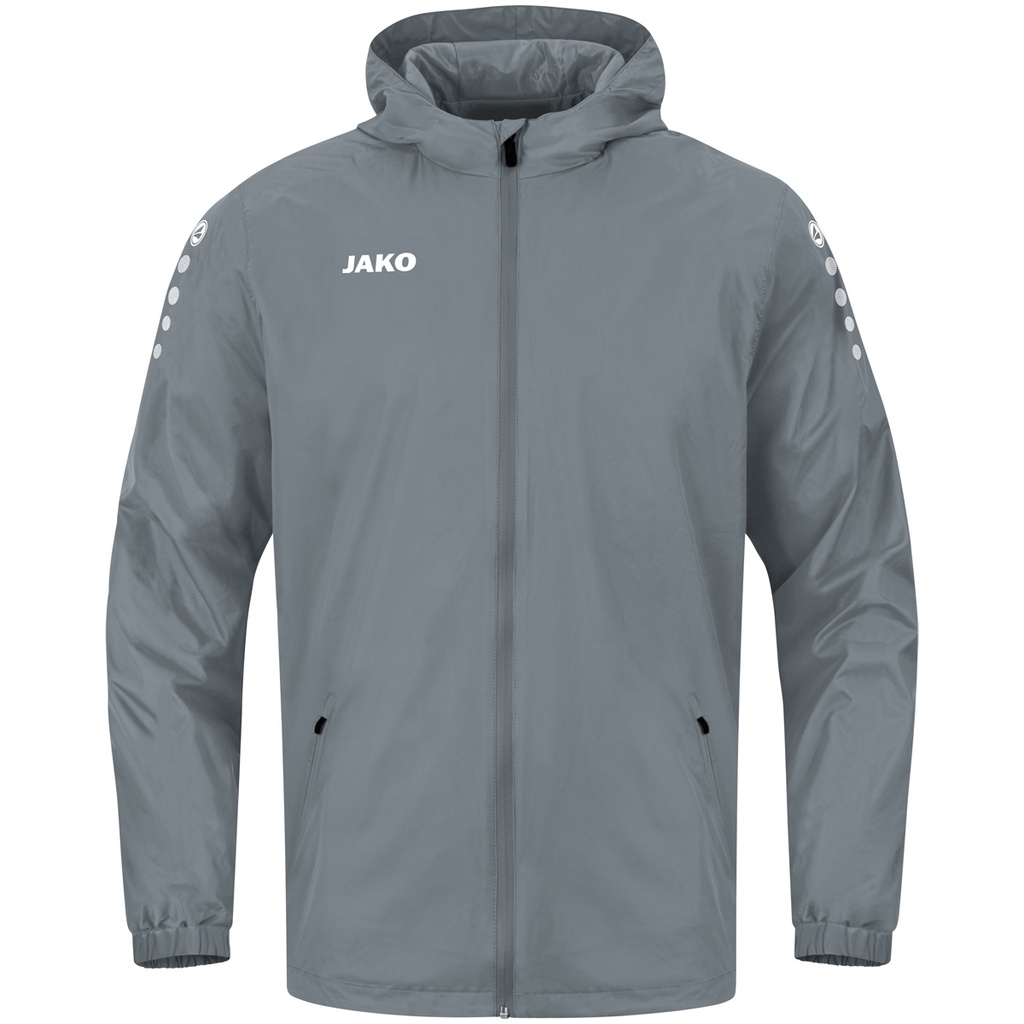 JAKO Veste de pluie Team 2.0 gris pierre Enfants