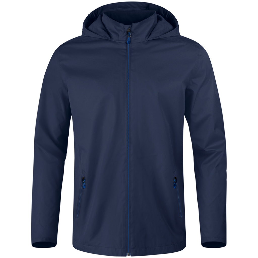 JAKO Veste de pluie Allround marine Unisexe