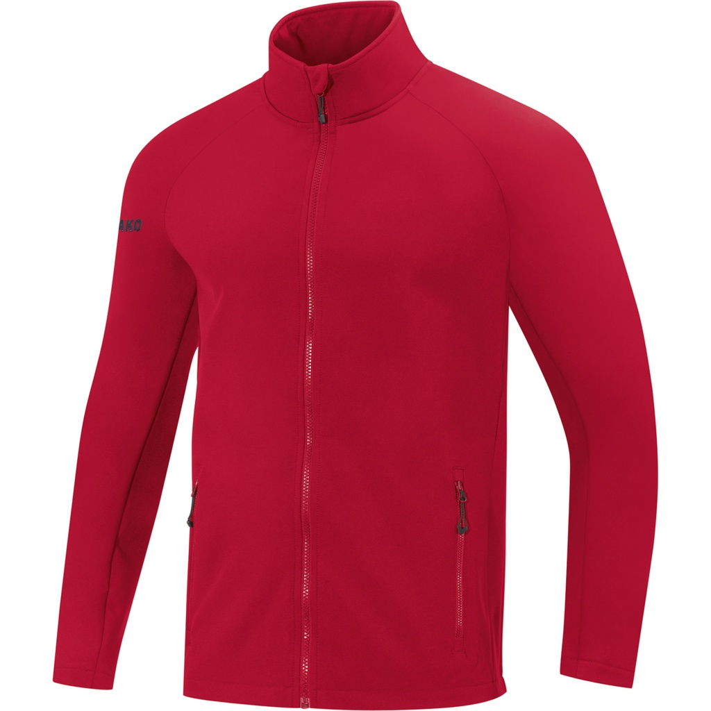 JAKO Veste softshell Team rouge chili Enfants