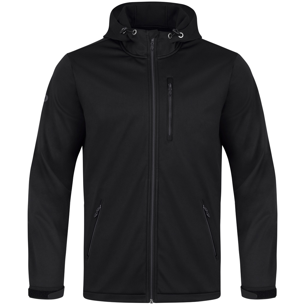 JAKO Veste softshell Premium noir Unisexe
