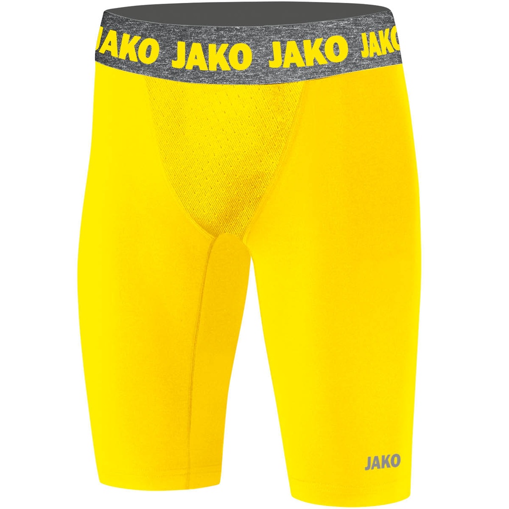 JAKO Sous-short Compression 2.0 citron Enfants