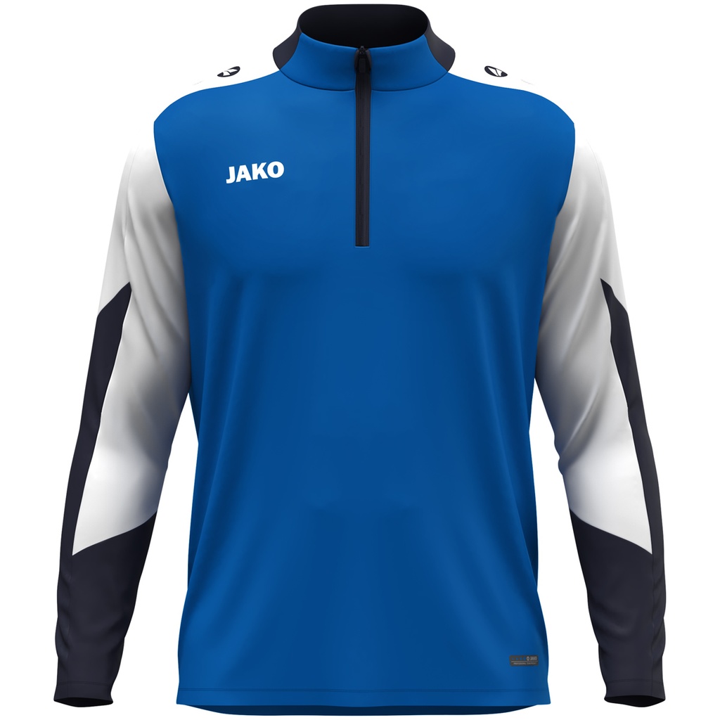 JAKO Ziptop Dynamic royal/blanc/marine Enfants