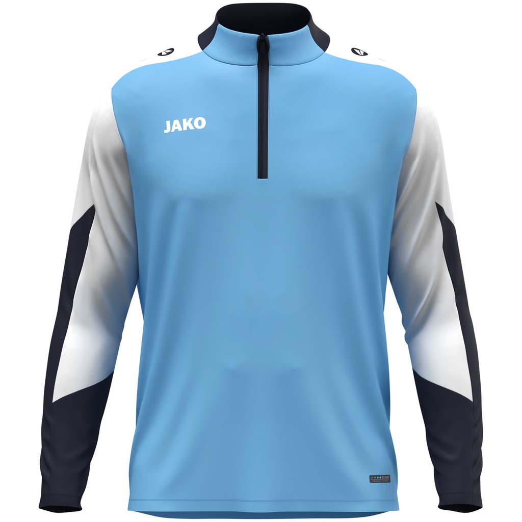 JAKO Ziptop Dynamic bleu ciel/blanc/marine Unisexe
