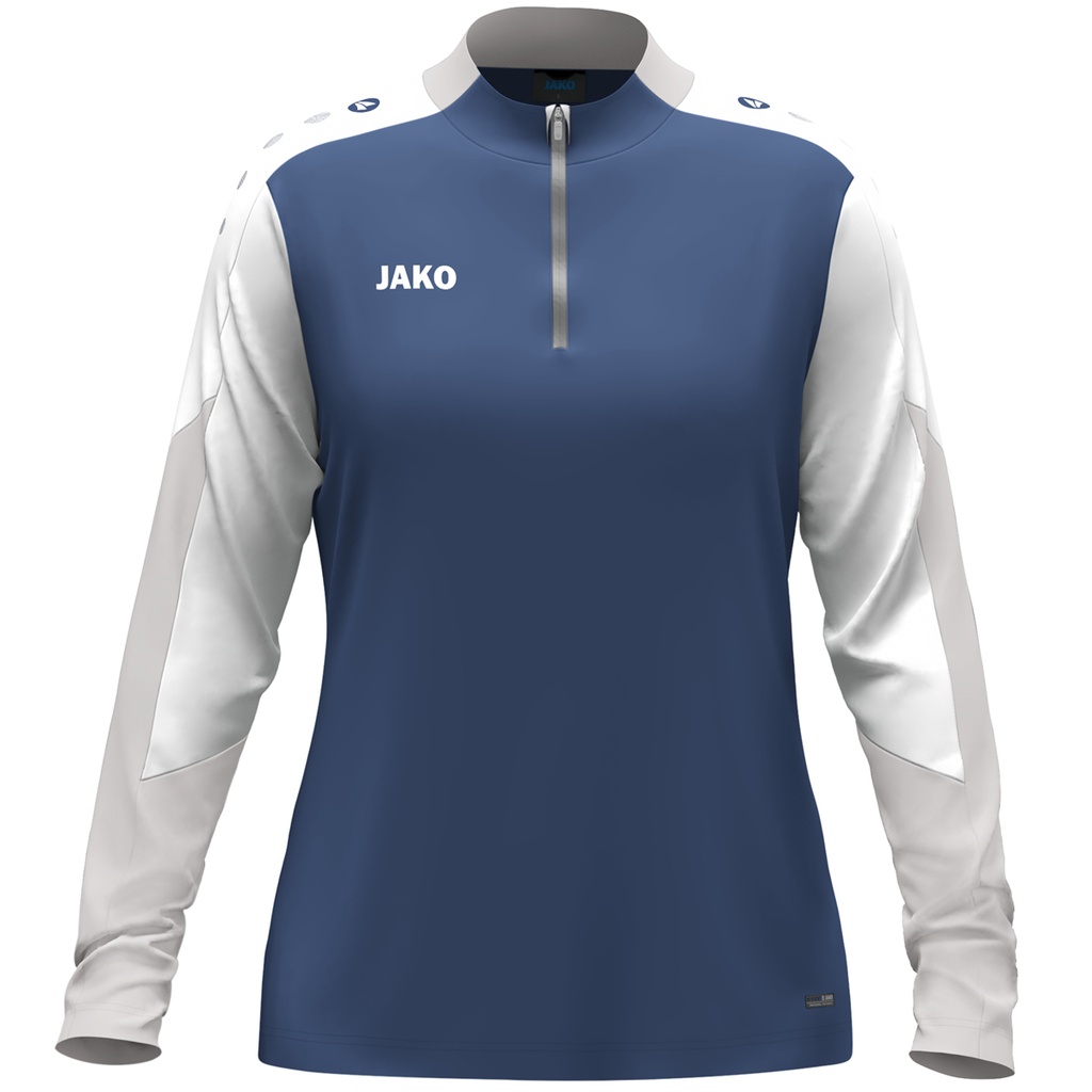 JAKO Ziptop Dynamic femmes bleu nuit/blanc/gris clair Femmes