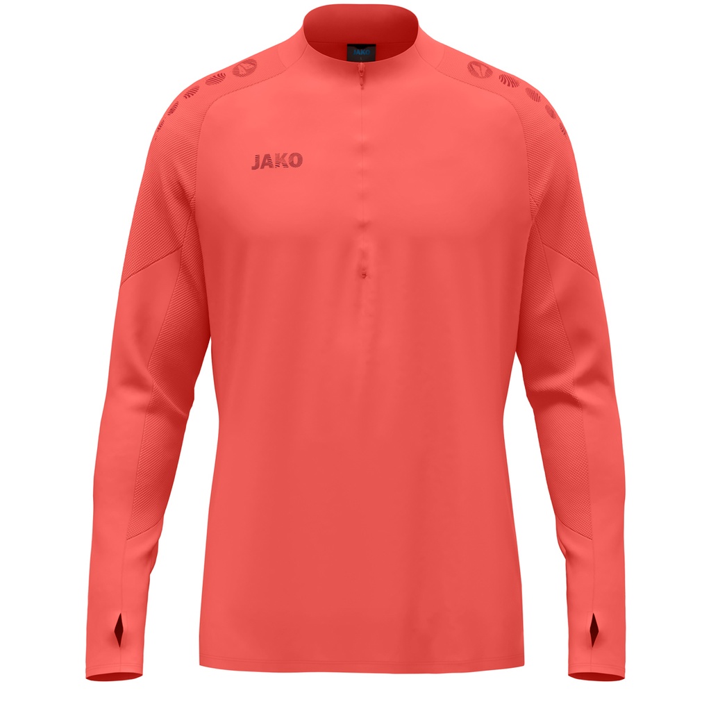 JAKO Ziptop Light Flow corail Unisexe