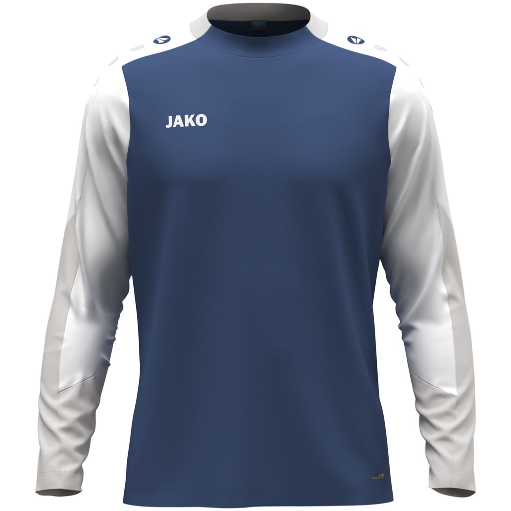 JAKO Maillot Dynamic ML bleu nuit/blanc/gris clair Unisexe