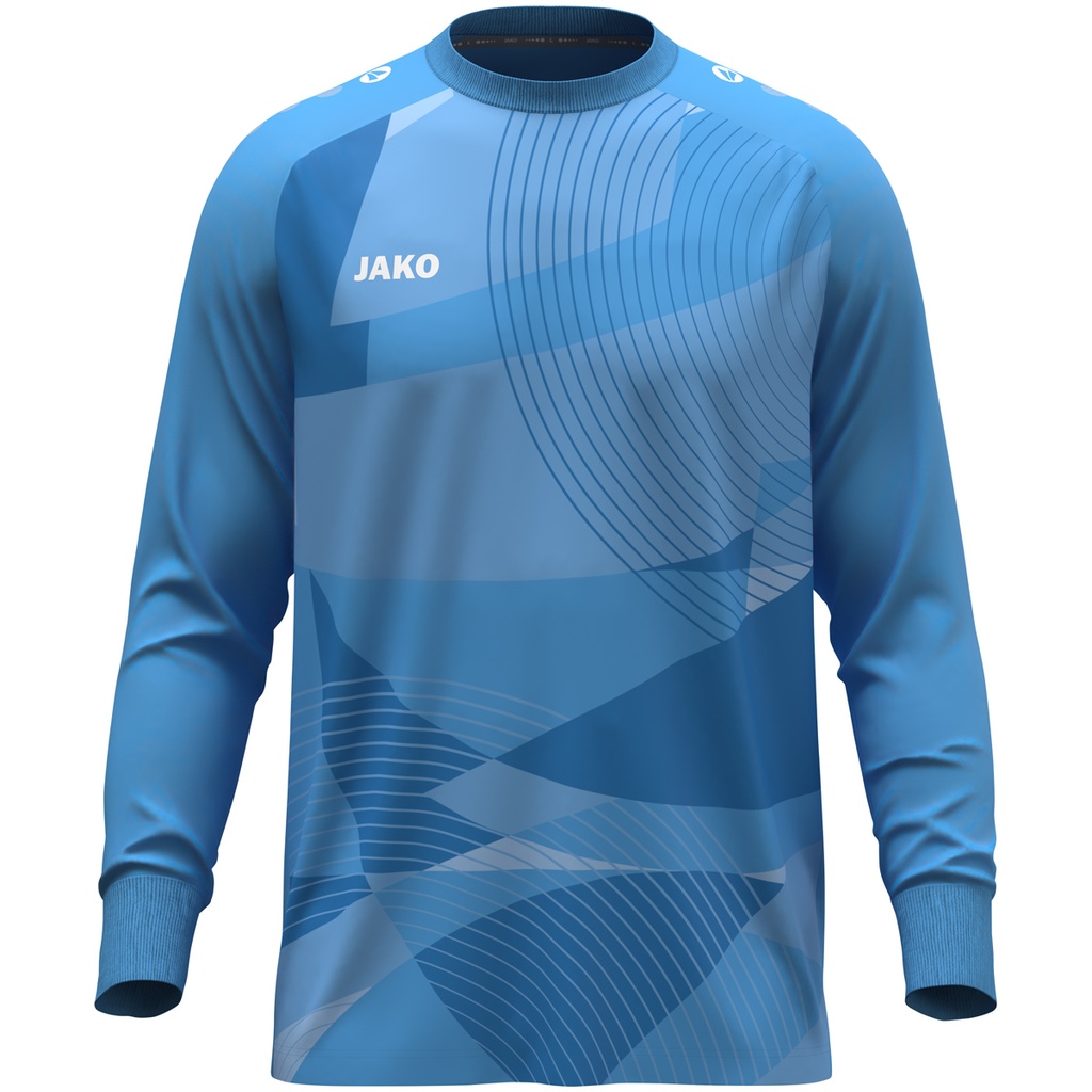 JAKO Maillot de gardien River bleu ciel Unisexe
