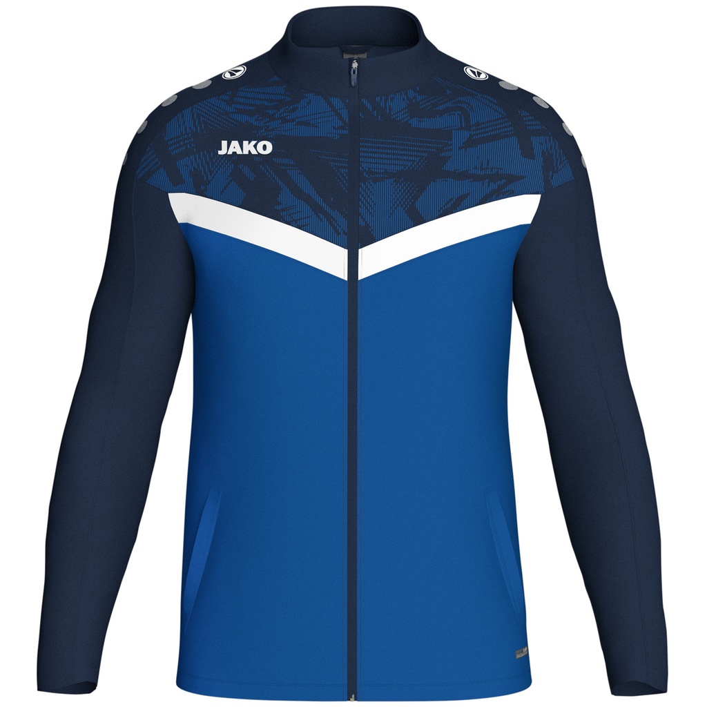 JAKO Veste polyester Iconic royal/marine Unisexe